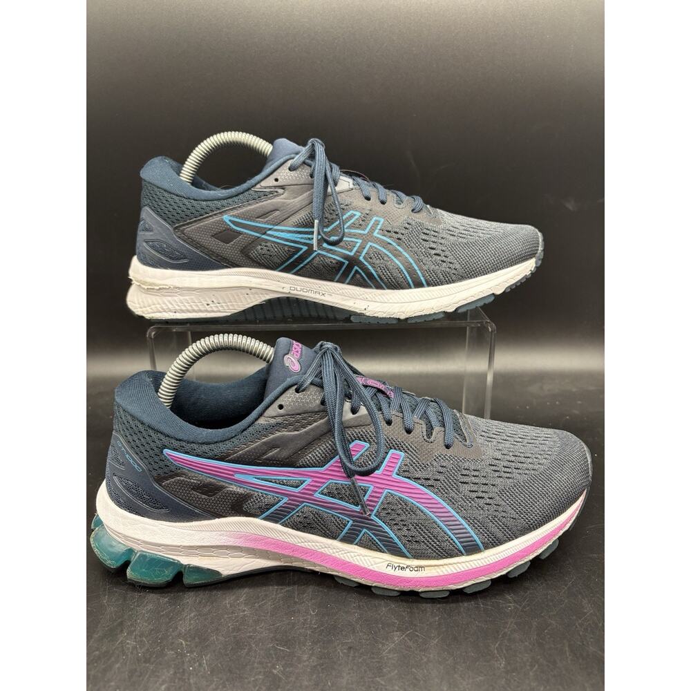ASICS GT-1000 Shoes Women’s Size 9.5 Blue Pink Running FlyteFoam 1012A878
